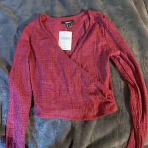 Forever 21 long sleeve blouse